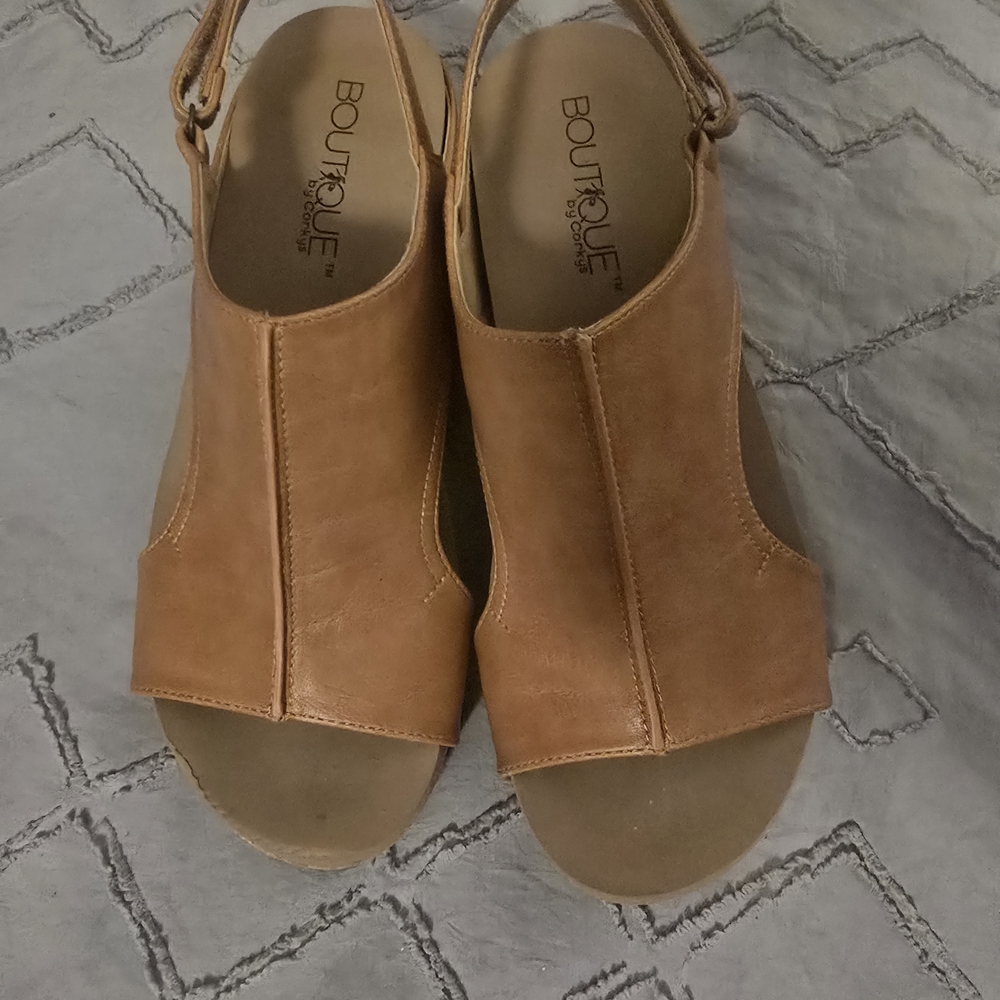 Corkys Tan Sandals